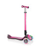 Globber Elite Deluxe Işıklı Scooter // Pembe