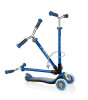 Globber Elite Deluxe Full Işıklı Scooter // Mavi