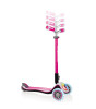 Globber Elite DeluxeFull Işıklı Scooter // Pembe