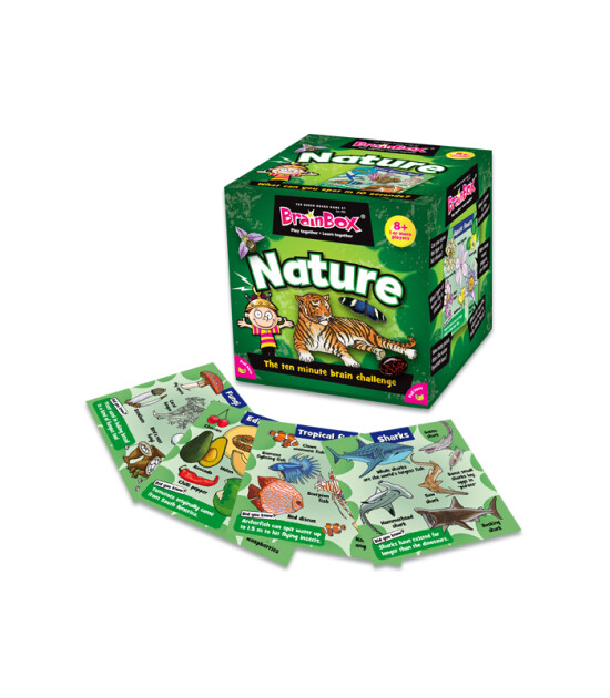 Green Board Games BrainBox Doğa (Nature) - İngilizce