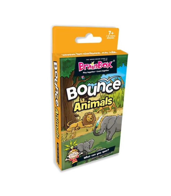 Green Board Games BrainBox Seksek Hayvanlar (Bounce Animals)
