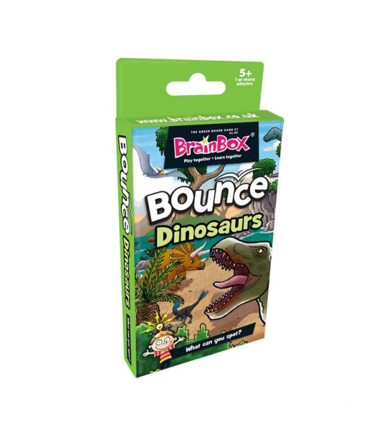 Green Board Games BrainBox Seksek Dinozorlar (Bounce Dinaousers)