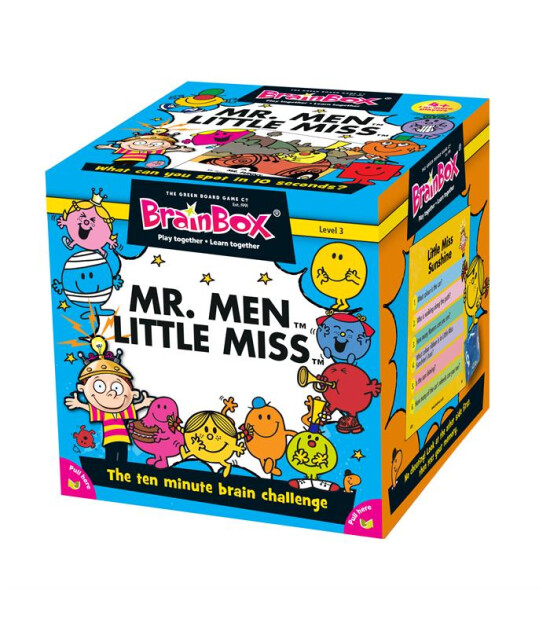 Green Board Games BrainBox Mr. Men Little Miss