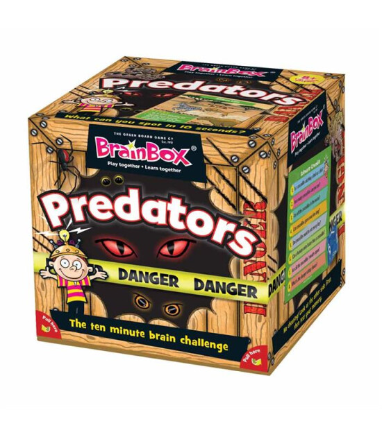Green Board Games BrainBox Yırtıcı Hayvanlar (Predators)