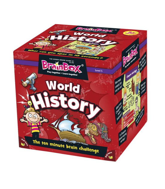 Green Board Games BrainBox Dünya Tarihi (World History)