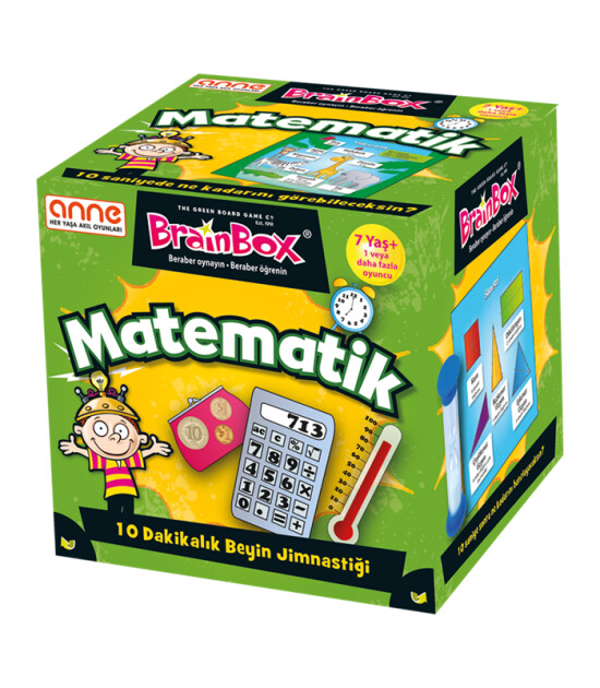 Green Board Games BrainBox Matematik - TÜRKÇE