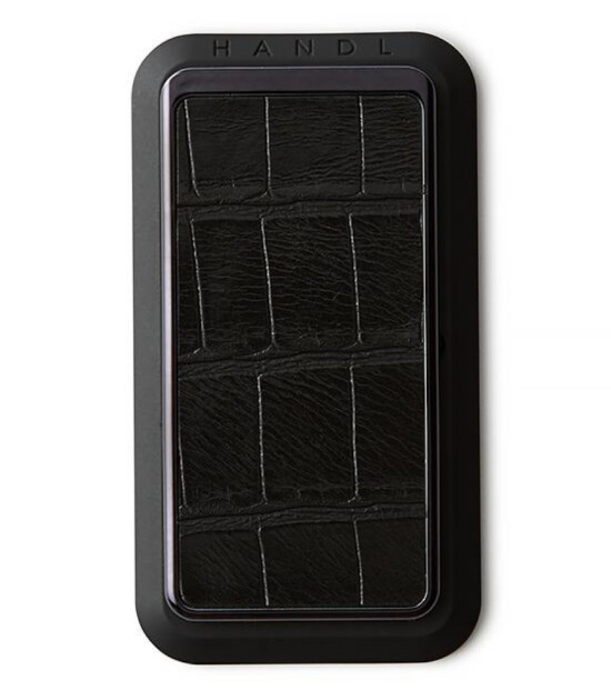 HANDLstick Stand Özellikli Telefon Tutucu // Animal Black Croc