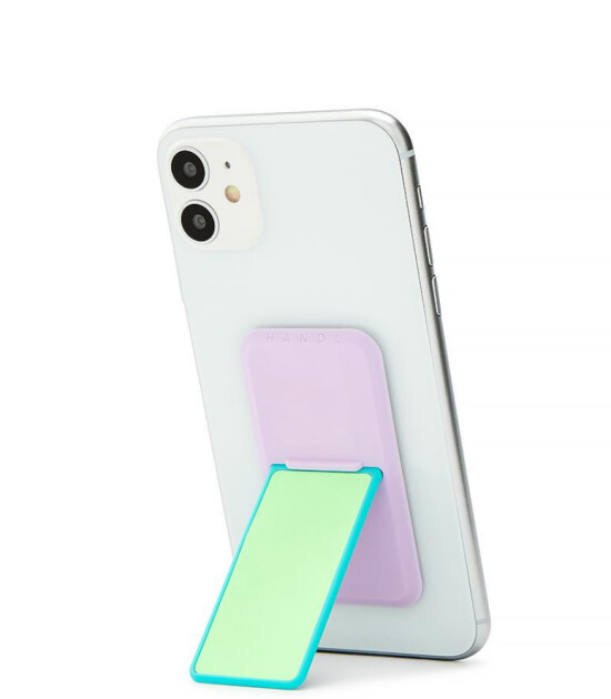 HANDLstick Stand Özellikli Telefon Tutucu // Glow Dark - Green Lavendar