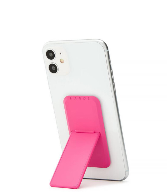 HANDLstick Stand Özellikli Telefon Tutucu // Solid Knockout Pink