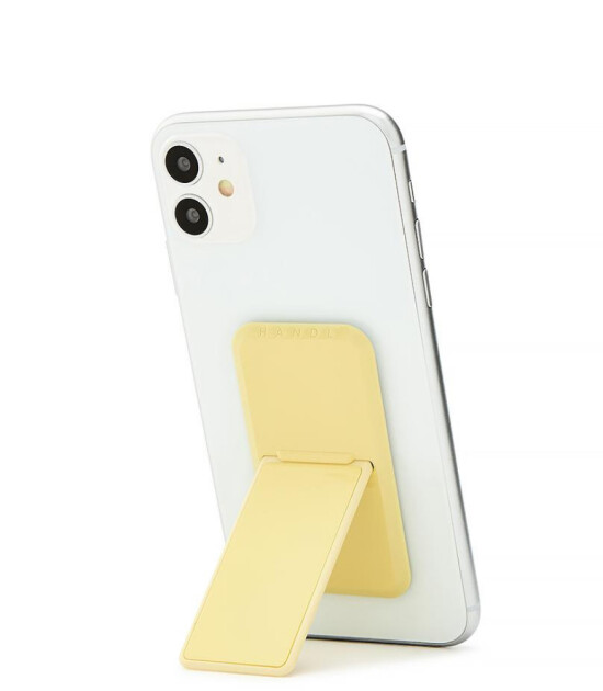 HANDLstick Stand Özellikli Telefon Tutucu // Solid Yellow