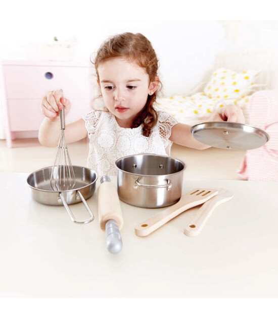 Hape Chef's Cooking Set // Şefin Pişirme Seti