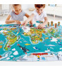 Hape Puzze ve Kutu Oyunu (2in1) // Dünya Turu (105 Parça)
