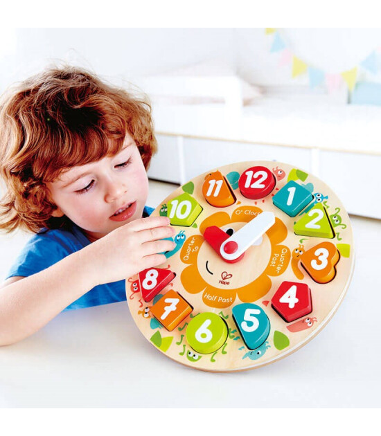 Hape Chunky Puzzle Saat Yapbozu