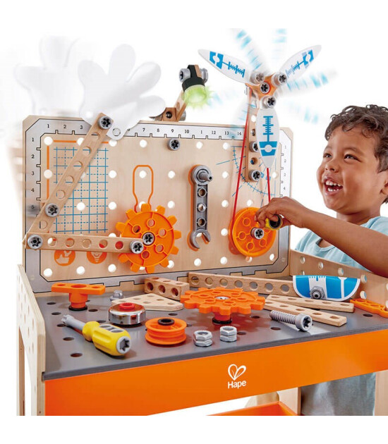 Hape Deluxe Bilimsel Oyuncak Çalışma Tezgahı