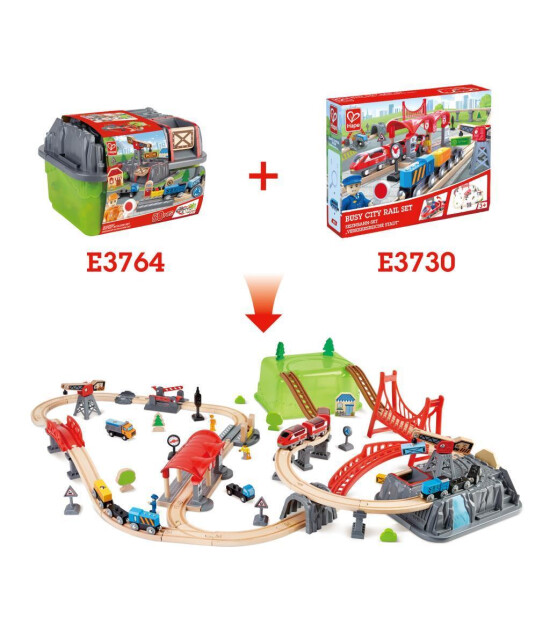 Hape Tren ve Şehir Seti
