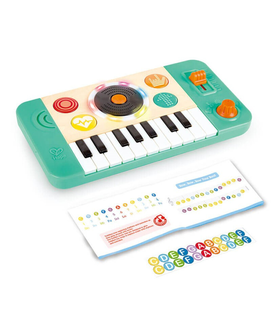 Hape DJ Mix & Spin Studio Oyuncak Müzik Aleti - Keyif Bebesi