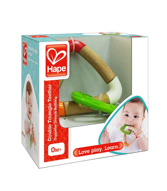 Hape Double Triangle Üçgen Diş Kaşıyıcı