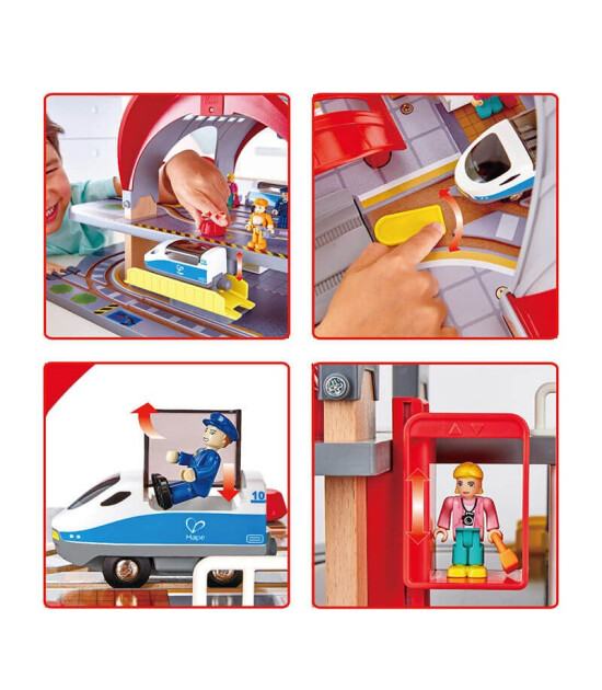 Hape Grand City Oyuncak Tren İstasyonu