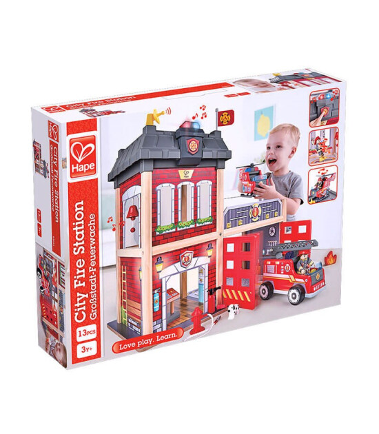 Hape Oyuncak Şehir İtfaiye İstasyonu