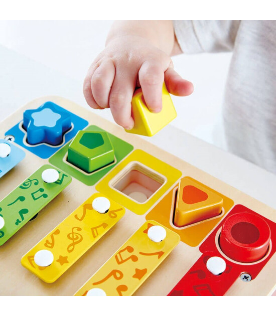 Hape Şekil Eşleştirmeli Ksilofon