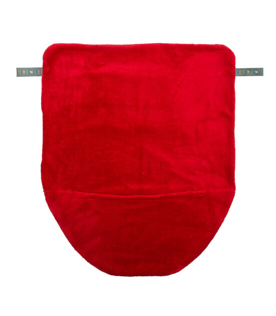 Cheeky Chompers Blanket Puset ve Bebek Battaniyesi // Red Stars
