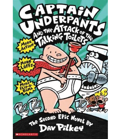 Harper Collins Captain Underpants and the Attack of the Talking Toilets