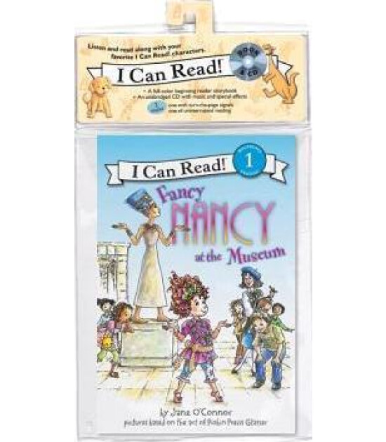 Harper Collins Fancy Nancy at the Museum Book and CD