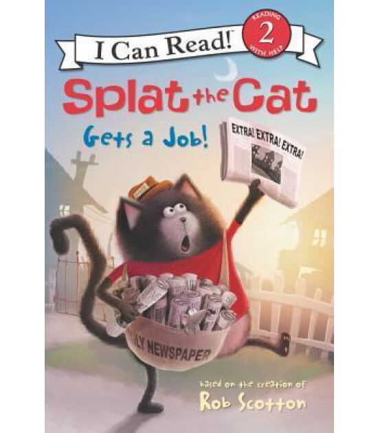 Harper Collins Splat the Cat Gets a Job!