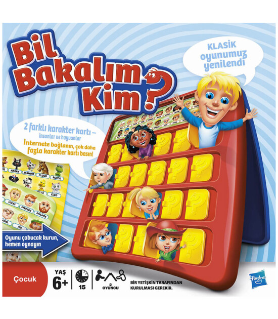 Hasbro Bil Bakalım Kim?                                                 