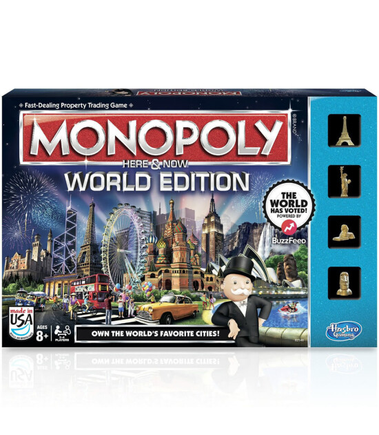 Hasbro Monopoly Dünya Sehirleri                                  