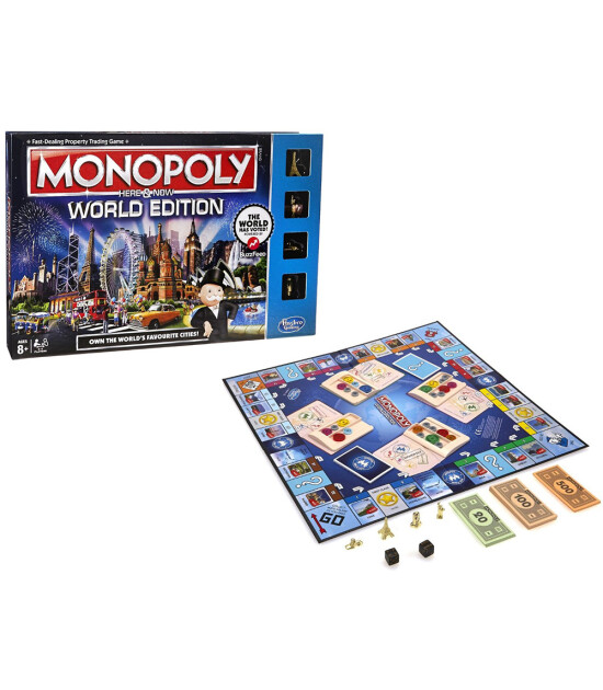 Hasbro Monopoly Dünya Sehirleri                                  