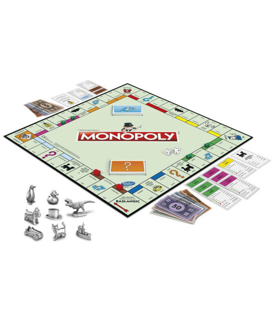 Hasbro Monopoly Yeni Piyon Serisi Kutu Oyunu                            