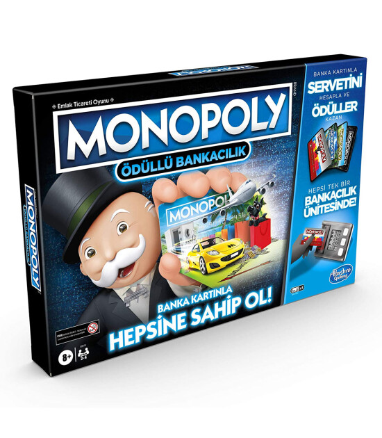 Hasbro Monopoly Ödüllü Bankacılık                                       