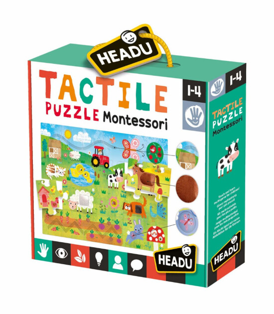 Headu Dokulu Puzzle // Montessori (24 Parça)