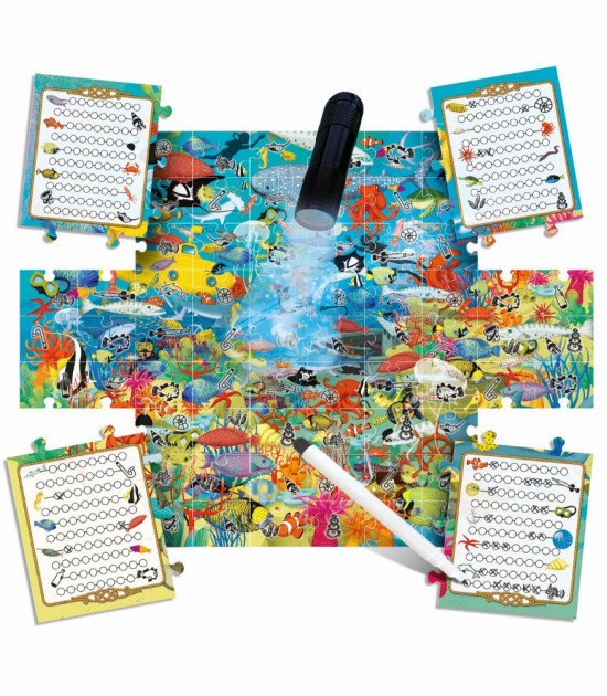 Headu Fenerli Puzzle // The Sealife (70 Parça)