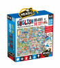 Headu Puzzle - İngilizce Kelime Öğreniyorum // The City (108 Parça)