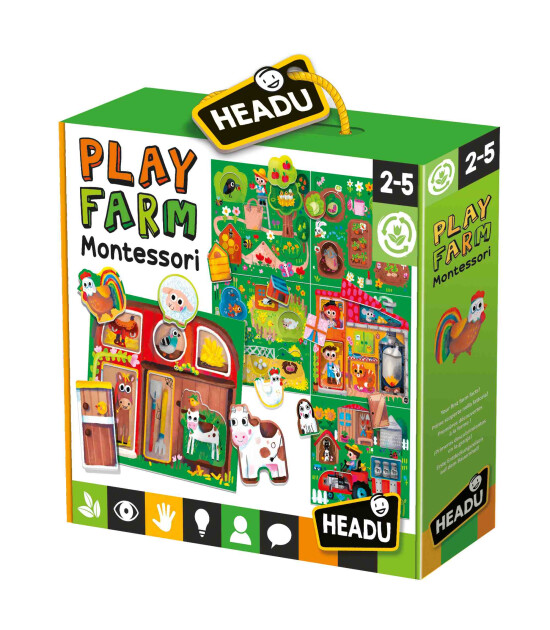 Headu Montessori Puzzle // Play Farm