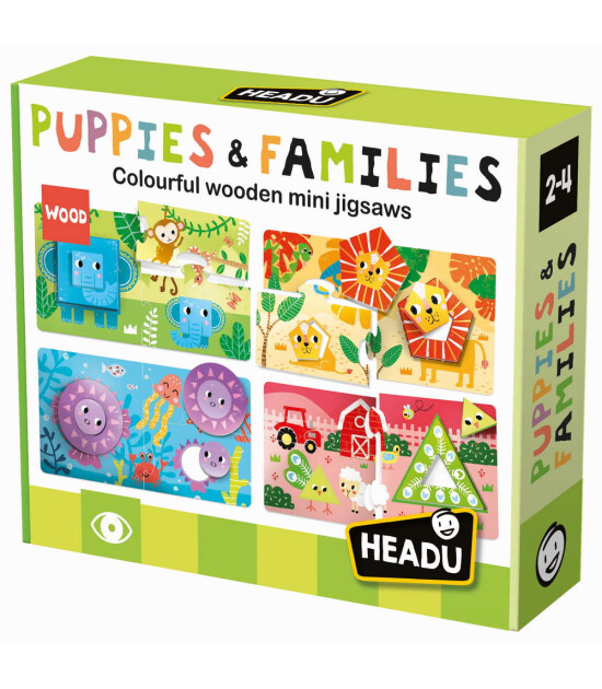 Headu Tamamla ve Eşle Puzzle Set // Baby & Families