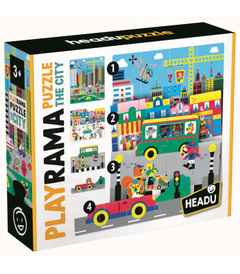 Headu Playrama Puzzle // The City