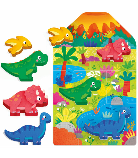 Headu MONTESSORI MY FIRST PUZZLE DINOSAURS