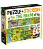 Headu PUZZLE + STICKERS THE FARM (+3 YAŞ)