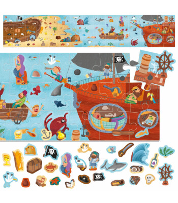 Headu Puzzle - Sticker // Pirates