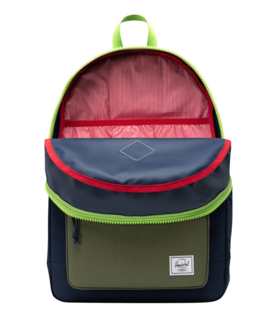 Herschel Heritage™ Youth Backpack Sırt Çantası // Navy - Neon Green