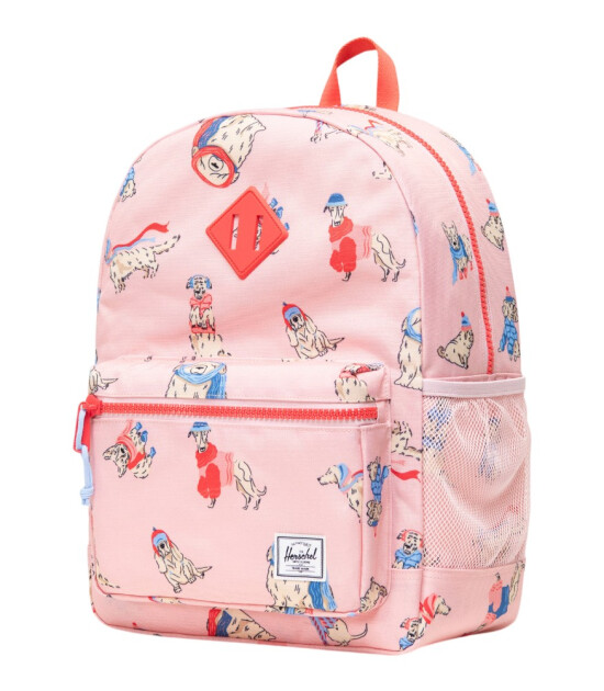 Herschel Heritage Kids Sırt &Ccedil;antası // K&ouml;pek Desenli - Pembe (15 L)