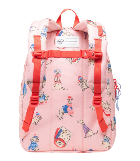 Herschel Heritage Kids Sırt &Ccedil;antası // K&ouml;pek Desenli - Pembe (15 L)