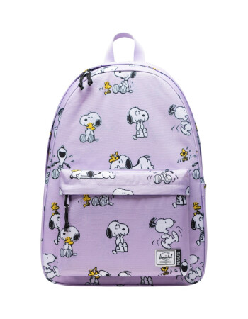 Herschel X Peanuts Classic XL Sırt &Ccedil;antası // Snoopy and Woodstock Pastel Lilac (30 L)