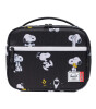 Herschel X Peanuts Pop Quiz Termal &Ccedil;anta // Snoopy and Woodstock Black