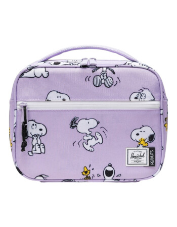 Herschel X Peanuts Pop Quiz Termal &Ccedil;anta // Snoopy and Woodstock Pastel Lilac