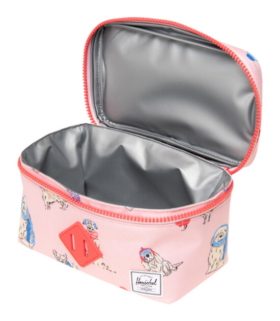 Herschel Heritage Beslenme &Ccedil;antası // K&ouml;pek Desenli - Pembe