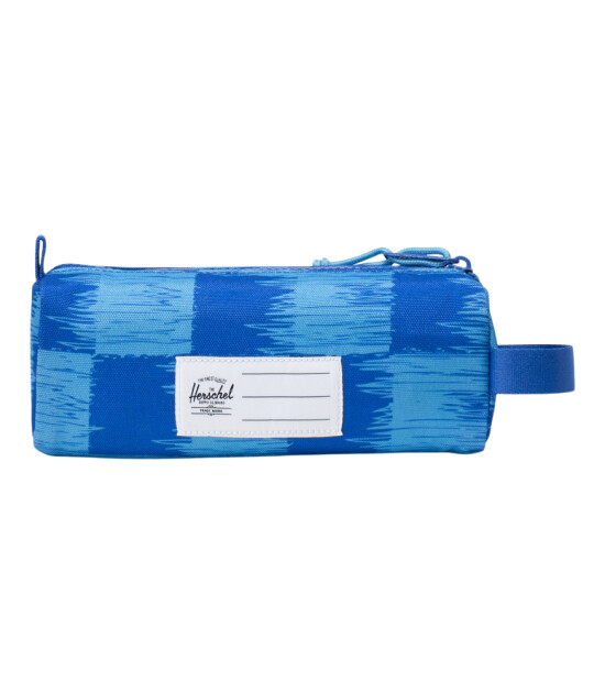 Herschel Settlement Pencil Case Kalem Kutu // Check Yourself Dazzling Blue